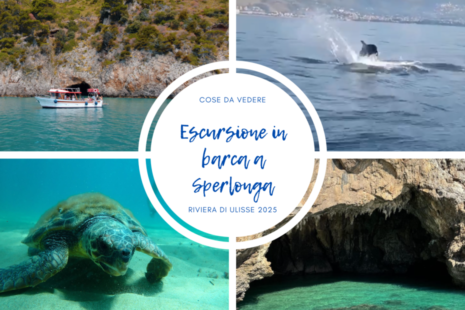 cose da vedere durante una escursione in barca a Sperlonga
